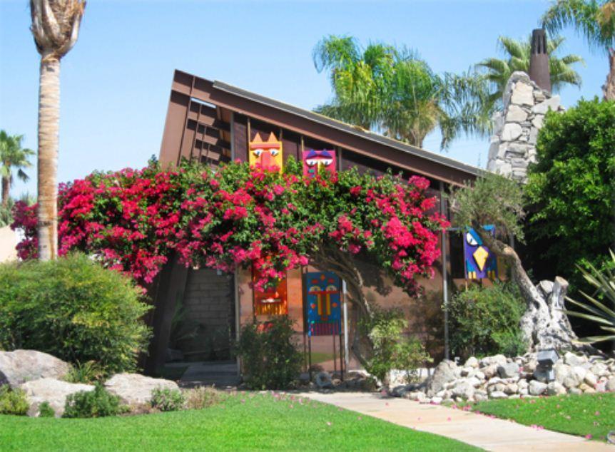 Triangle Inn Clothing Optional Resort For Men Palm Springs Exterior foto