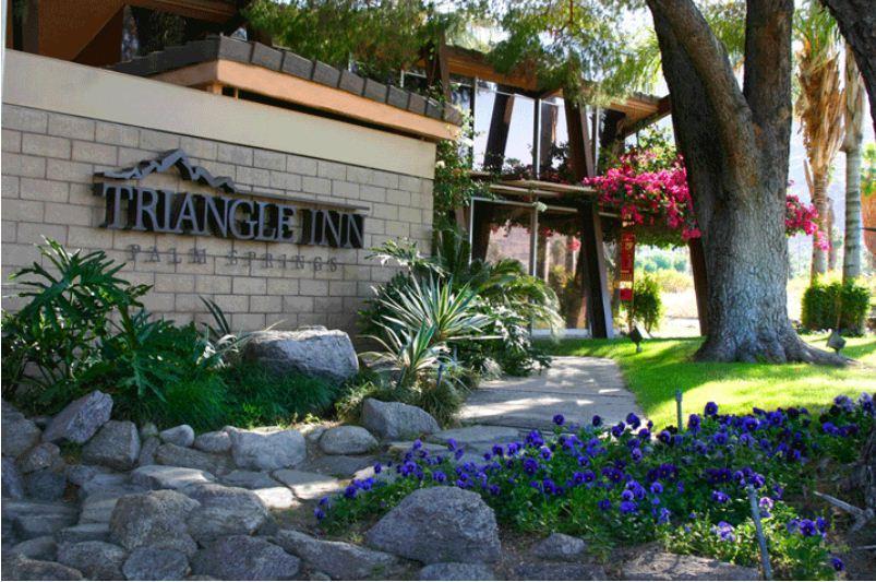 Triangle Inn Clothing Optional Resort For Men Palm Springs Exterior foto