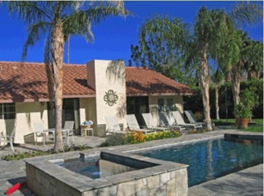 Triangle Inn Clothing Optional Resort For Men Palm Springs Exterior foto
